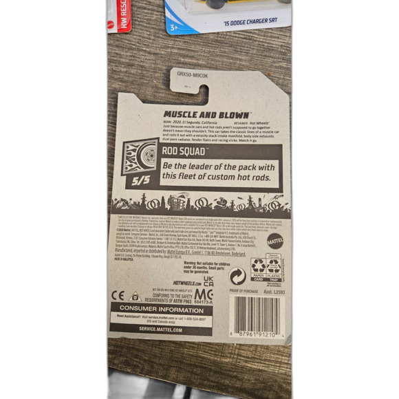 Hot Wheels Rod Squad Muscle and Blown -_ ITEM #3213 - Picture 2 of 2